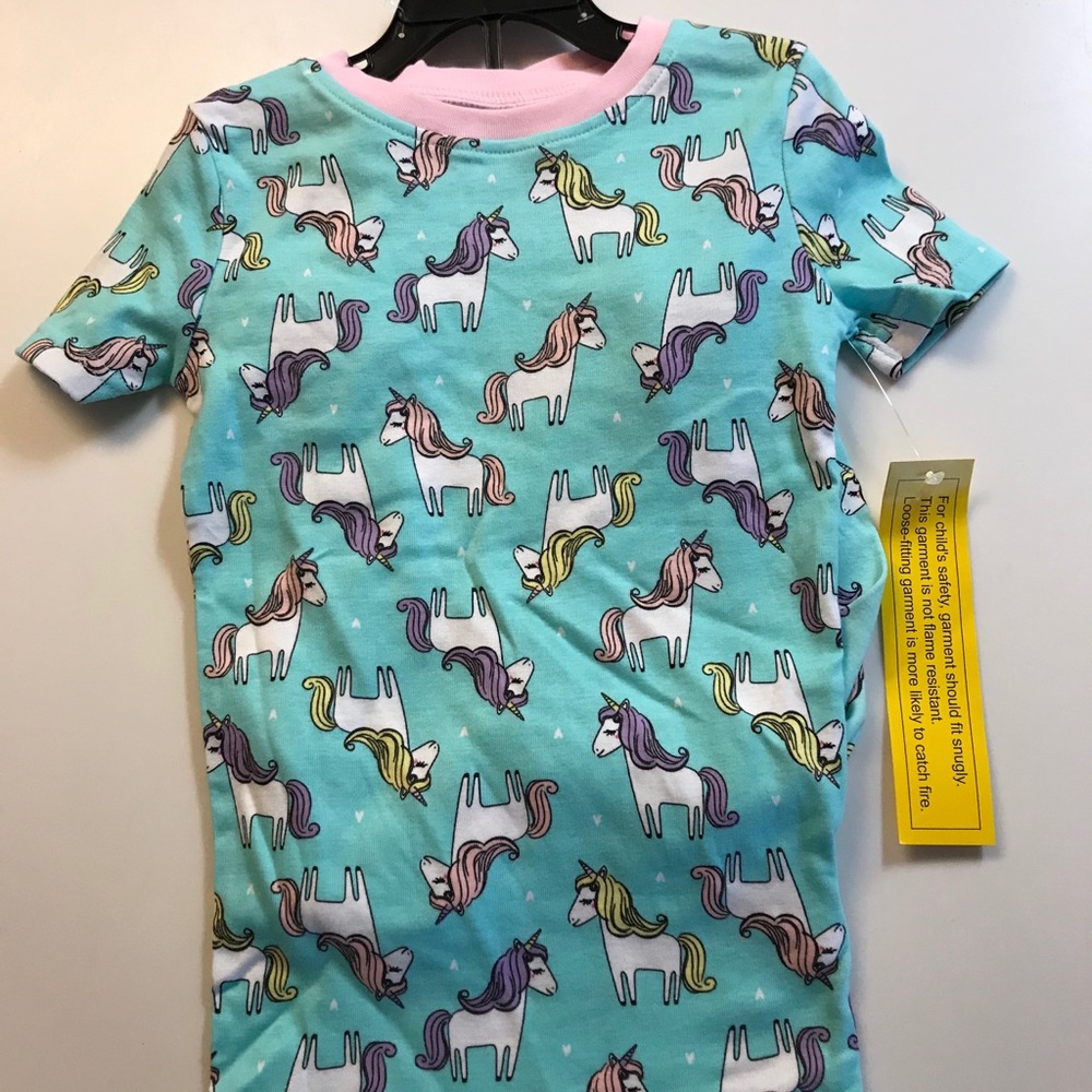 Kirkland PJ’s Sz 7 Short sleeve shirt long pants